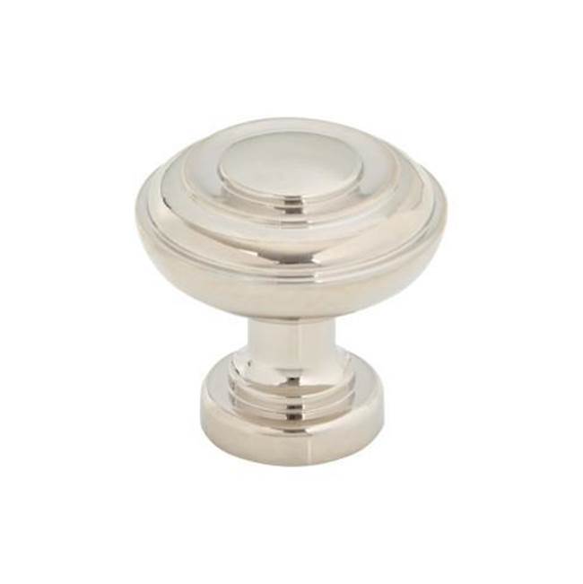 Top Knobs TK3070 Ulster Knob 1 1/4 Inch - Polished Nickel