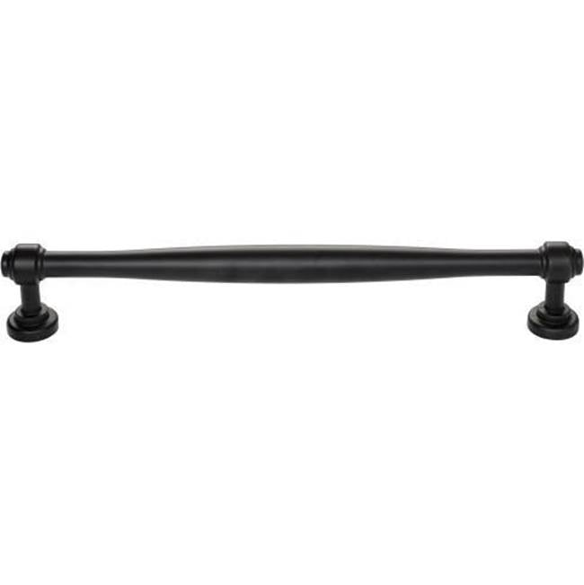 Top Knobs TK3077 Ulster Appliance Pull 12 Inch (c-c) - Flat Black