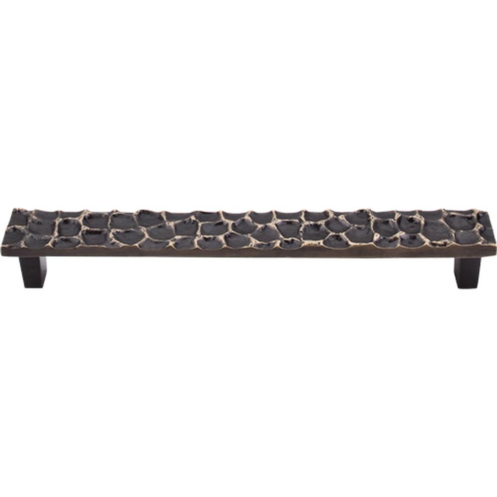 Top Knobs TK307BA Cobblestone Pull 7 9/16" - Brass Antique