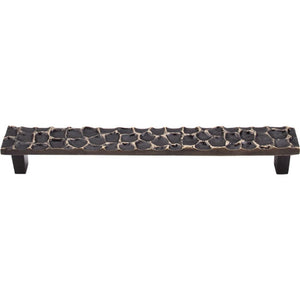Top Knobs TK307BA Cobblestone Pull 7 9/16" - Brass Antique