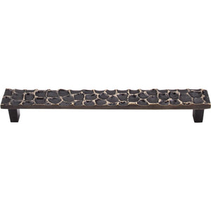 Top Knobs TK307BA Cobblestone Pull 7 9/16