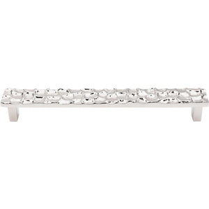 Top Knobs TK307PN Cobblestone Pull 7 9/16" - Polished Nickel