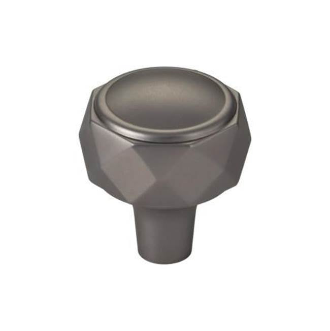 Top Knobs TK3080 Kingsmill Knob 1 1/4 Inch - Ash Gray