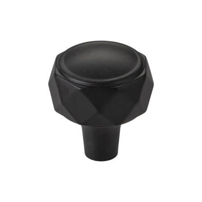 Top Knobs TK3080 Kingsmill Knob 1 1/4 Inch - Flat Black