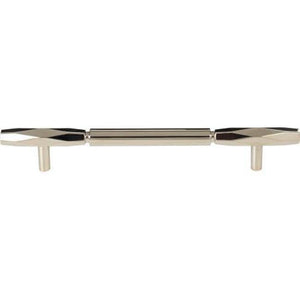 Top Knobs TK3083 Kingsmill Pull 6 5/16 Inch (c-c) - Polished Nickel