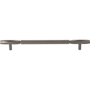 Top Knobs TK3085 Kingsmill Pull 8 13/16 Inch (c-c) - Ash Gray