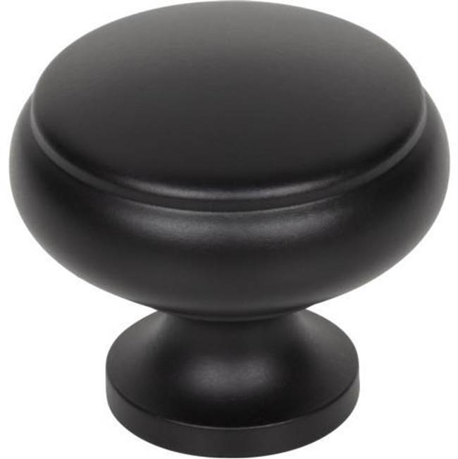 Top Knobs TK3090 Cumberland Knob 1 1/4 Inch - Flat Black