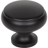 Top Knobs TK3090 Cumberland Knob 1 1/4 Inch - Flat Black