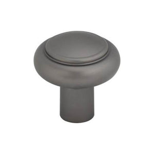 Top Knobs TK3110 Clarence Knob 1 1/4 Inch - Ash Gray