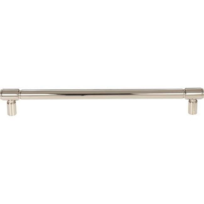 Top Knobs TK3116 Clarence Pull 8 13/16 Inch (c-c) - Polished Nickel