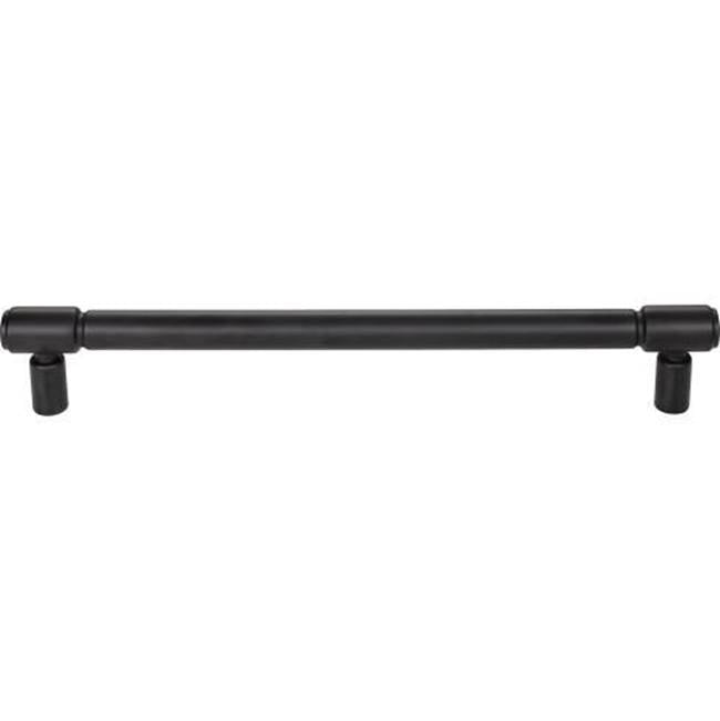 Top Knobs TK3118 Clarence Appliance Pull 12 Inch (c-c) - Flat Black