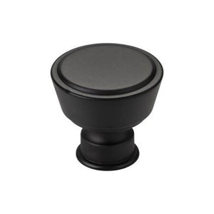 Top Knobs TK3120 Ormonde Knob 1 3/8 Inch - Flat Black