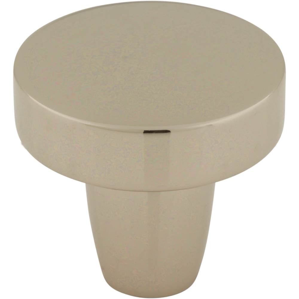 Top Knobs TK3130 Florham Knob 1 1/4 Inch - Polished Nickel