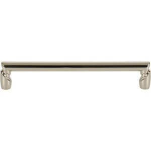 Top Knobs TK3134 Florham Pull 6 5/16 Inch (c-c) - Polished Nickel