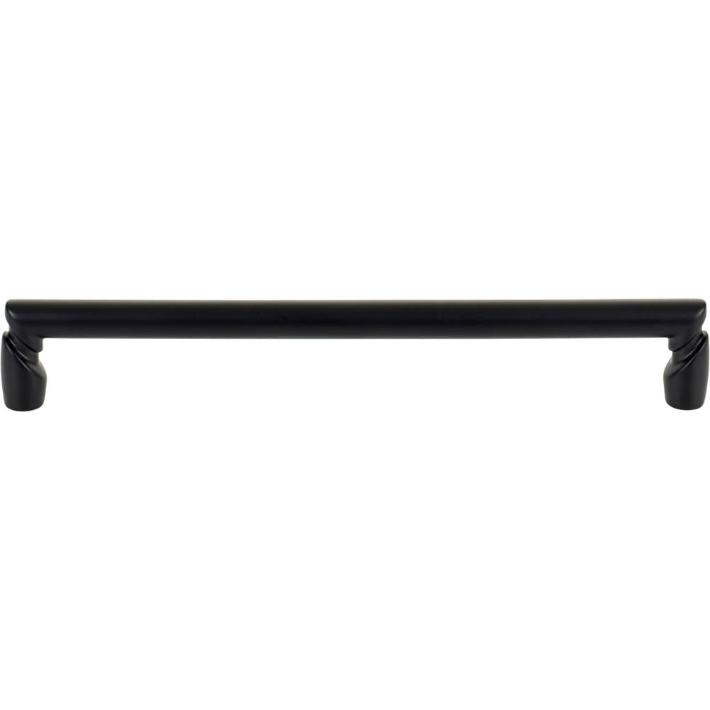 Top Knobs TK3135 Florham Pull 7 9/16 Inch (c-c) - Flat Black