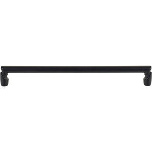 Top Knobs TK3136 Florham Pull 8 13/16 Inch (c-c) - Flat Black