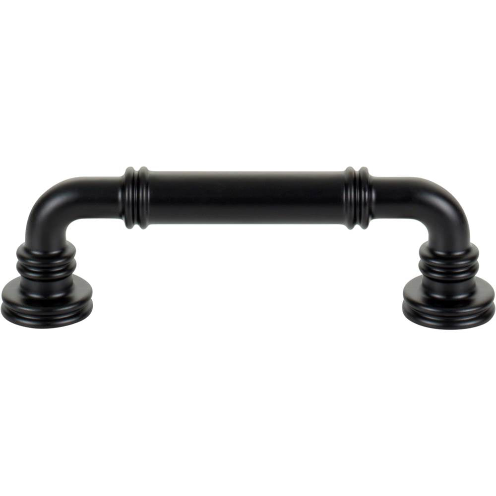 Top Knobs TK3141 Cranford Pull 3 3/4 Inch (c-c) - Flat Black