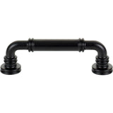 Top Knobs TK3141 Cranford Pull 3 3/4 Inch (c-c) - Flat Black