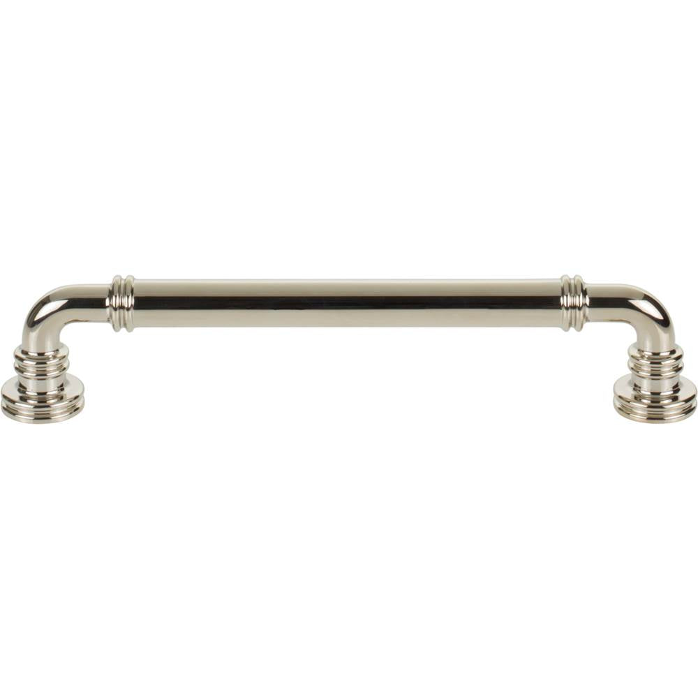 Top Knobs TK3143 Cranford Pull 6 5/16 Inch (c-c) - Polished Nickel