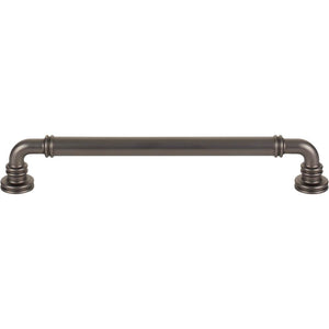 Top Knobs TK3144 Cranford Pull 7 9/16 Inch (c-c) - Ash Gray