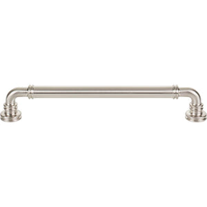 Top Knobs TK3144 Cranford Pull 7 9/16 Inch (c-c) - Brushed Satin Nickel