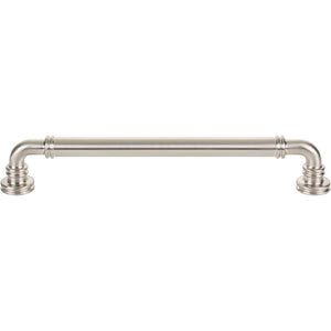 Top Knobs TK3144 Cranford Pull 7 9/16 Inch (c-c) - Brushed Satin Nickel