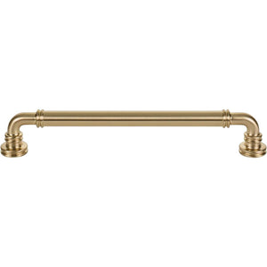Top Knobs TK3144 Cranford Pull 7 9/16 Inch (c-c) - Honey Bronze