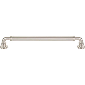 Top Knobs TK3145 Cranford Pull 8 13/16 Inch (c-c) - Brushed Satin Nickel
