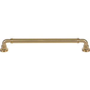 Top Knobs TK3145 Cranford Pull 8 13/16 Inch (c-c) - Honey Bronze