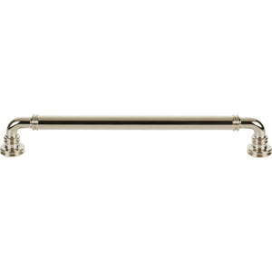 Top Knobs TK3145 Cranford Pull 8 13/16 Inch (c-c) - Polished Nickel