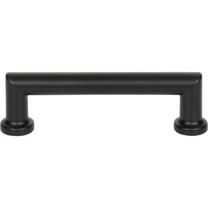 Top Knobs TK3151 Morris Pull 3 3/4 Inch (c-c) - Flat Black