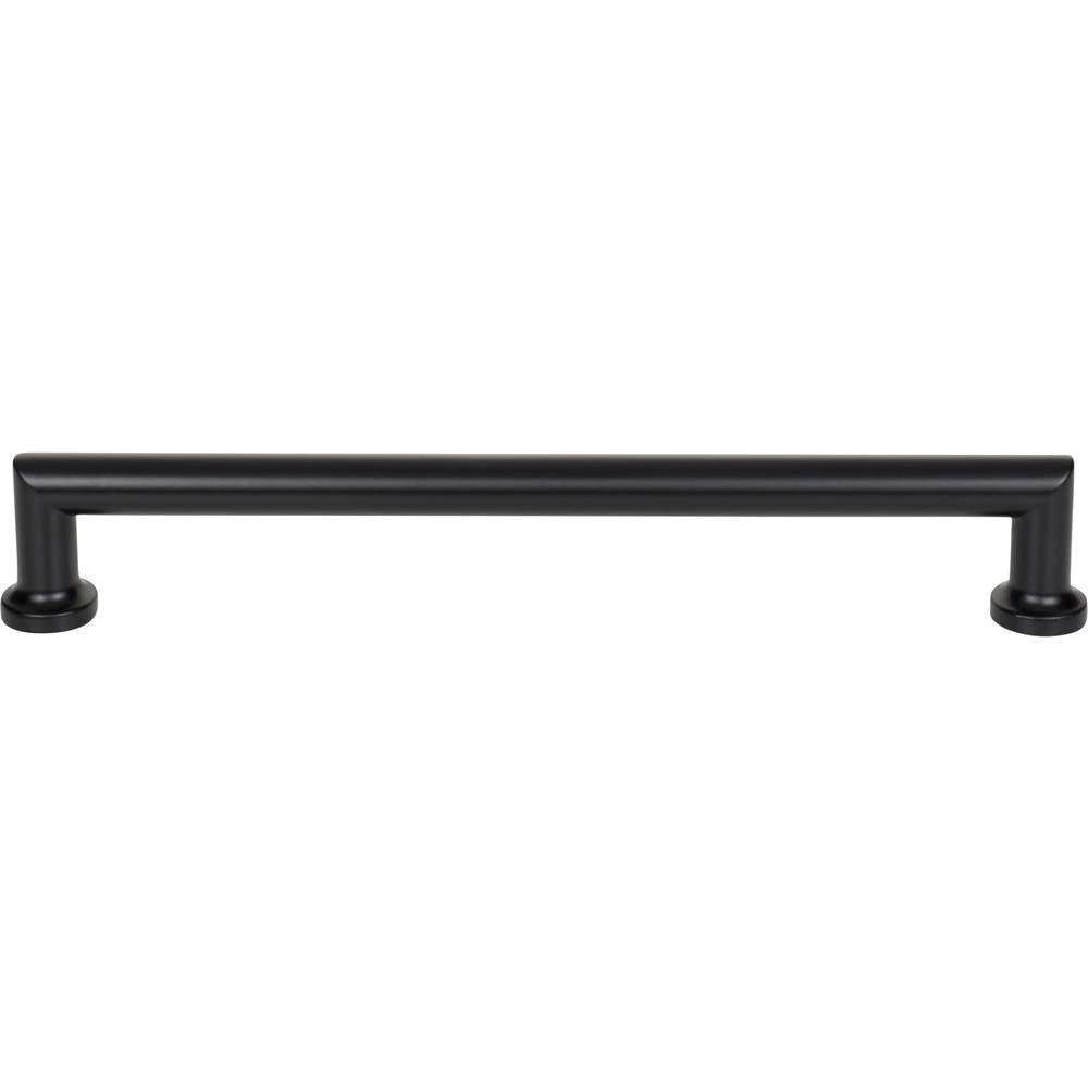 Top Knobs TK3157 Morris Appliance Pull 12 Inch (c-c) - Flat Black