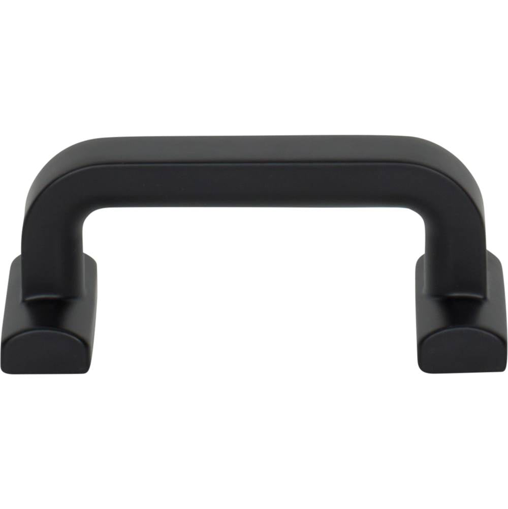 Top Knobs TK3161 Harrison Pull 2 1/2 Inch (c-c) - Flat Black