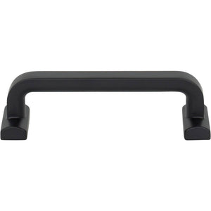 Top Knobs TK3162 Harrison Pull 3 3/4 Inch (c-c) - Flat Black