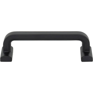 Top Knobs TK3162 Harrison Pull 3 3/4 Inch (c-c) - Flat Black
