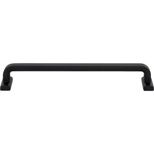 Top Knobs TK3165 Harrison Pull 7 9/16 Inch (c-c) - Flat Black