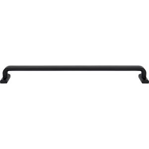 Top Knobs TK3169 Harrison Appliance Pull 18 Inch (c-c) - Flat Black