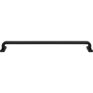 Top Knobs TK3169 Harrison Appliance Pull 18 Inch (c-c) - Flat Black