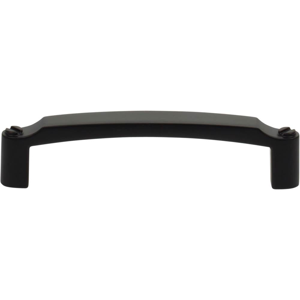 Top Knobs TK3171 Haddonfield Pull 3 3/4 Inch (c-c) - Flat Black
