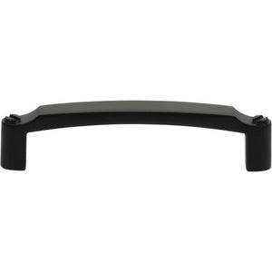 Top Knobs TK3171 Haddonfield Pull 3 3/4 Inch (c-c) - Flat Black