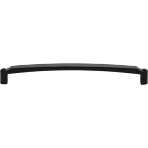 Top Knobs TK3174 Haddonfield Pull 7 9/16 Inch (c-c) - Flat Black