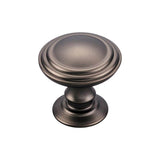 Top Knobs TK320 Reeded Knob 1 1/4" - Ash Gray