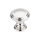 Top Knobs TK321 Reeded Knob 1 1/2" - Polished Nickel