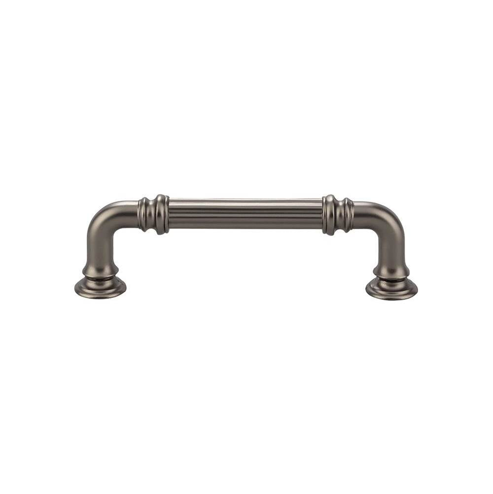 Top Knobs TK322 Reeded Pull 3 3/4" - Ash Gray