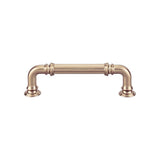 Top Knobs TK322 Reeded Pull 3 3/4" - Honey Bronze