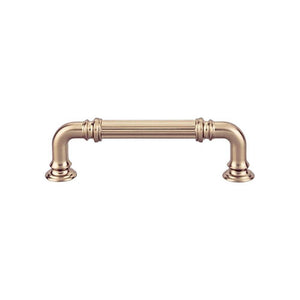Top Knobs TK322 Reeded Pull 3 3/4" - Honey Bronze