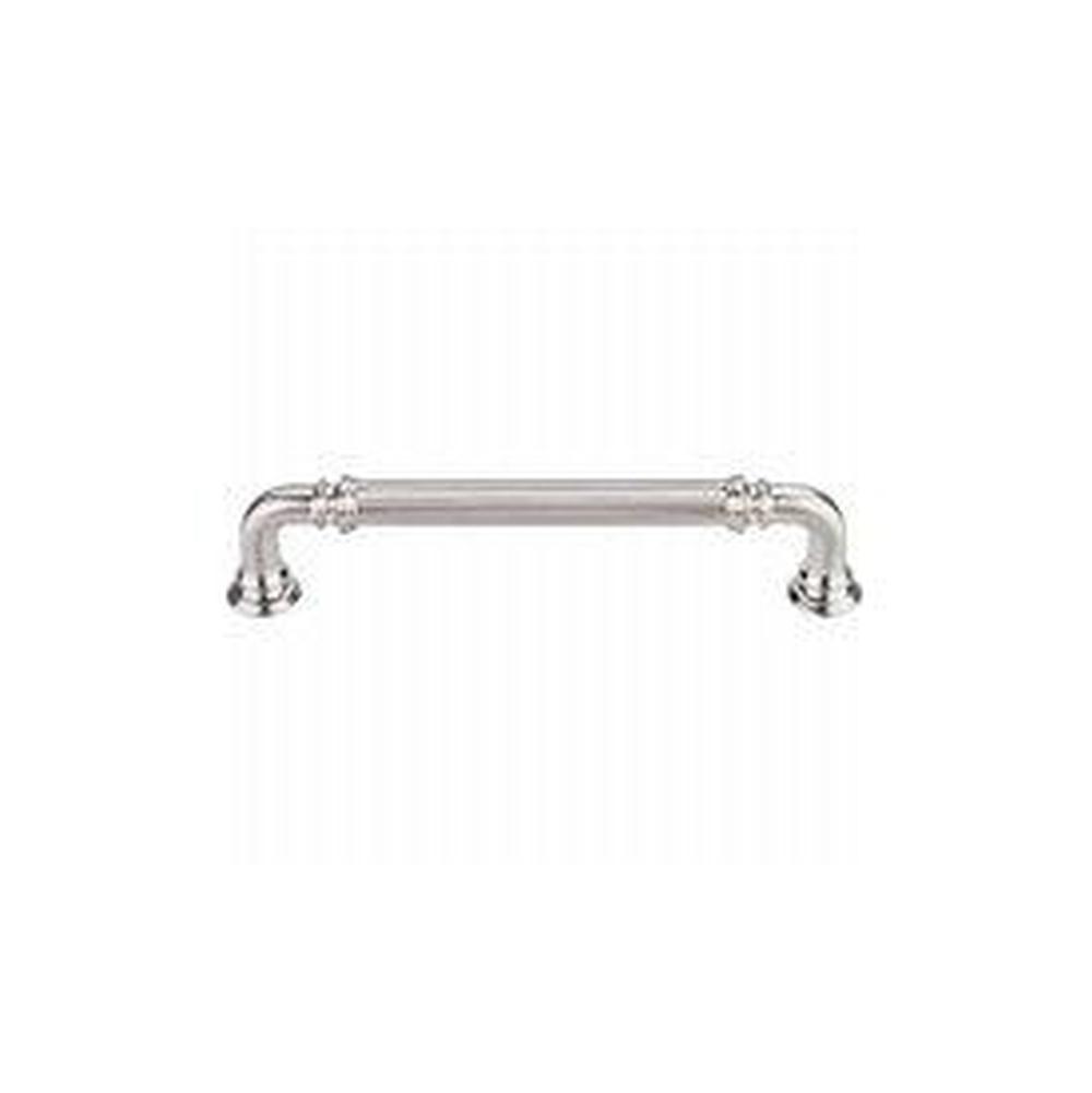 Top Knobs TK323 Reeded Pull 5" - Brushed Satin Nickel