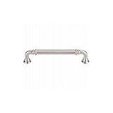 Top Knobs TK323 Reeded Pull 5" - Brushed Satin Nickel