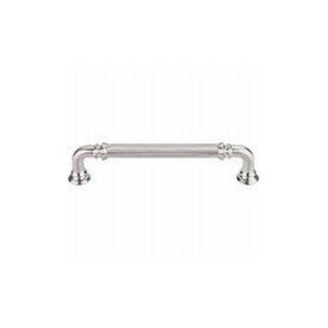 Top Knobs TK323 Reeded Pull 5" - Brushed Satin Nickel