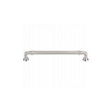 Top Knobs TK324 Reeded Pull 7" - Brushed Satin Nickel